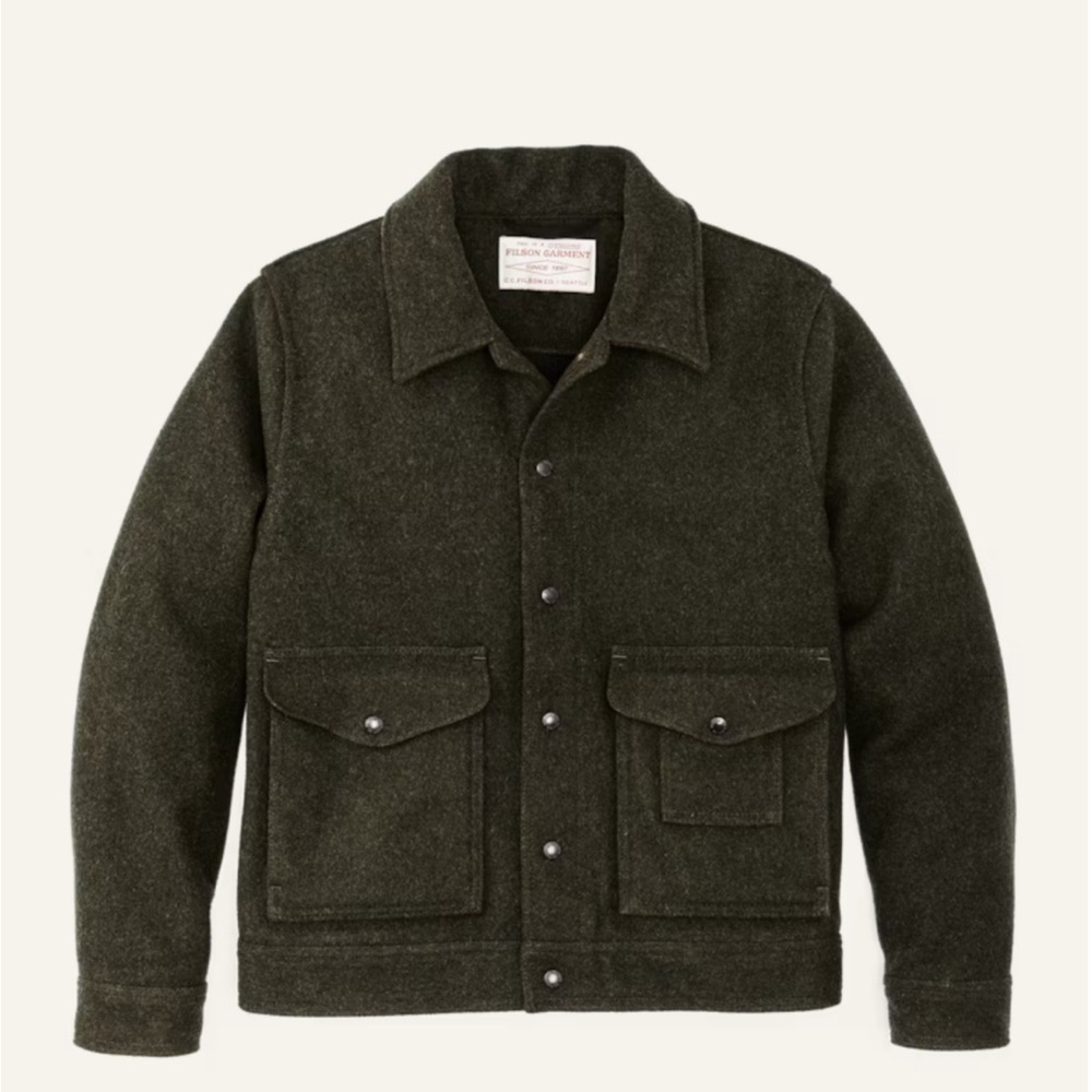 FILSON MACKINAW WOOL WORK JACKET
